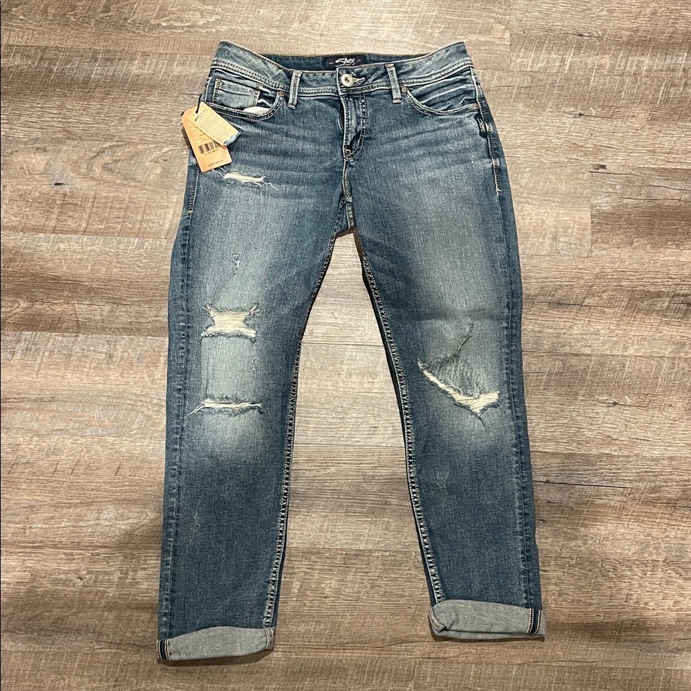 Silver Jeans Suki ankle 29x27